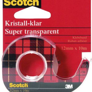 Taśma klejąca 3M Scotch® Crystal Clear 600 600H1210, (D x S) 10 m x 12 mm, 10 m, 1 szt. Taśma klejąca 3M Scotch® Crystal Clear 600 600H1210, (D x S) 10 m x 12 mm, 10 m, 1 szt.