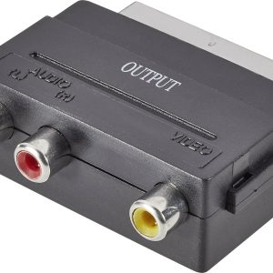 adapter SCART, RCA/Cinch SpeaKa Professional SP-7870668 adapter SCART, RCA/Cinch SpeaKa Professional SP-7870668