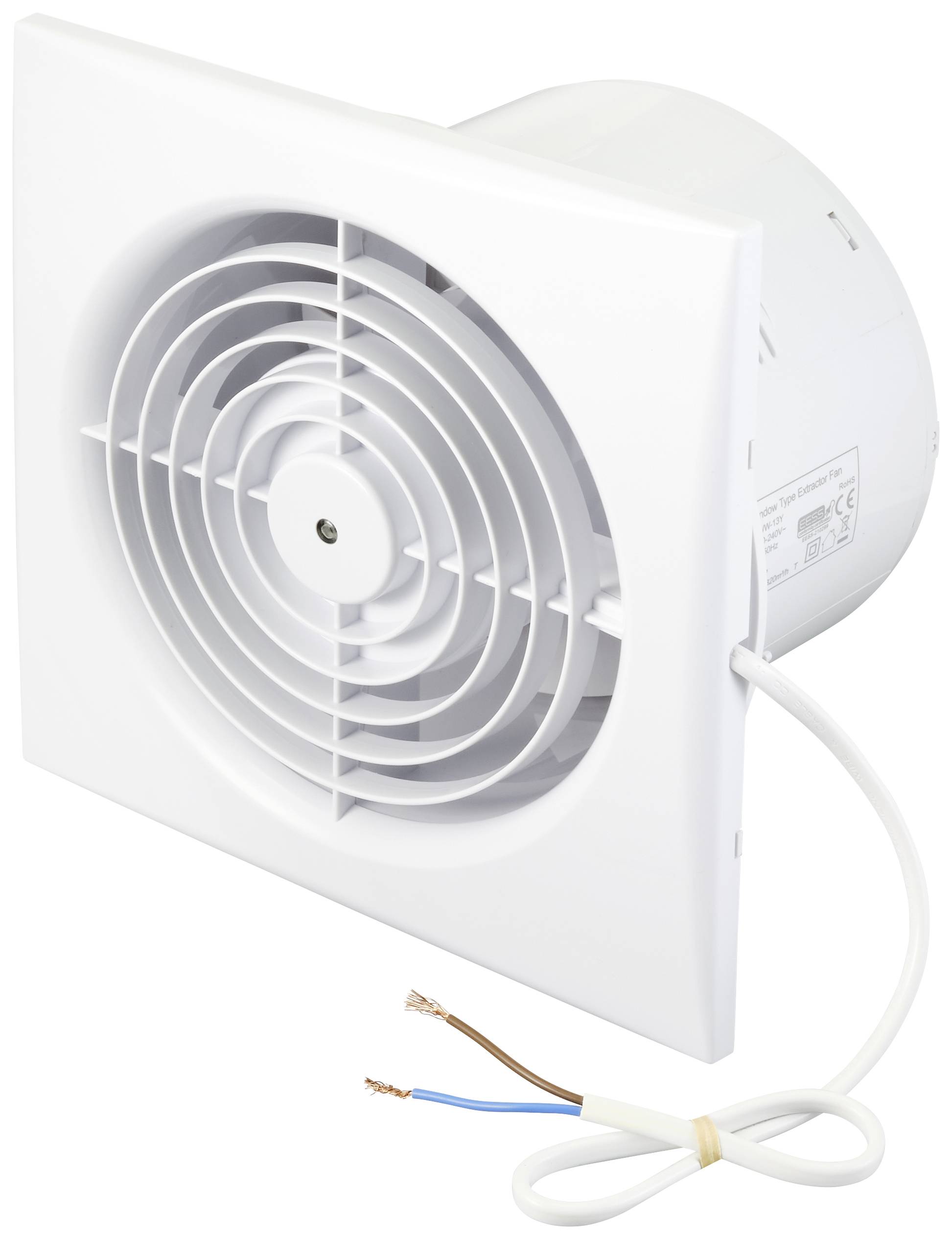 Wentylator ścienny i sufitowy Sygonix 230 V/AC 320 m³/h 150 mm - obrazek 1