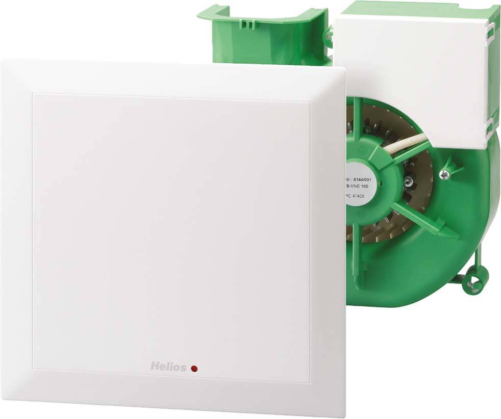 Wentylator ścienny; Helios Ventilatoren 8143 0 V 60 m³/h - obrazek 1