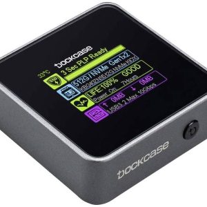 Dockcase Pocket Smart Obudowa M.2 SSD USB-C® (USB 3.2 Gen 2) 10 GBit/s M.2 PCIe NVMe 2230 DSWC1M-3G Dockcase Pocket Smart Obudowa M.2 SSD USB-C® (USB 3.2 Gen 2) 10 GBit/s M.2 PCIe NVMe 2230 DSWC1M-3G