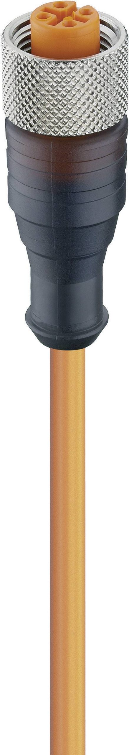 Przewód połączeniowy do czujników/elementów wykonawczych, złącze M12 Lumberg Automation RKT 4-07/5 M 11349-1 Ilość stykó
