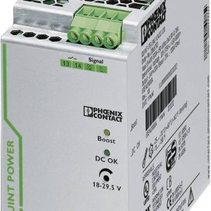 Phoenix Contact 2866792 Zasilacz na szynę DIN 24 V/DC 20 A 480 W Ilość wyjść:1 x Opis 1 szt. Phoenix Contact 2866792 Zasilacz na szynę DIN 24 V/DC 20 A 480 W Ilość wyjść:1 x Opis 1 szt.