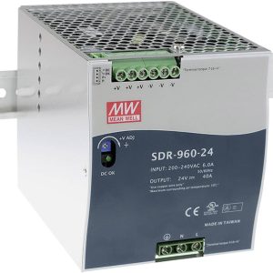 Zasilacz na szynę DIN MEAN WELL SDR-960-24, 24 V/DC, 40 A, 960 W