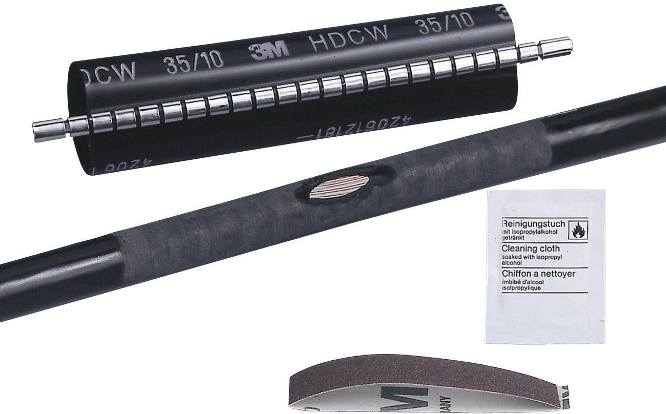 Zestaw połączeniowy termokurczliwy bez śruby 3M HDCW-35/10-250, 10 - 35 mm, 1 zest. - obrazek 1