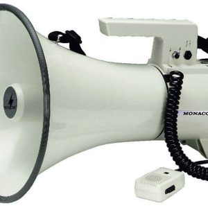 Megafon Monacor TM-35, Moc: 35 W, Zasięg maksymalny: 800 m, 30 cm x 46 cm Megafon Monacor TM-35, Moc: 35 W, Zasięg maksymalny: 800 m, 30 cm x 46 cm