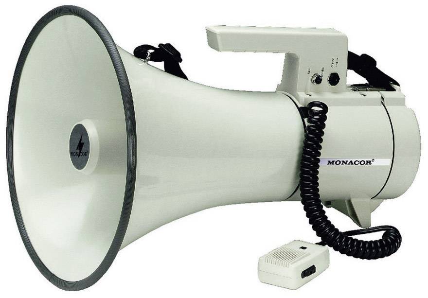 Megafon Monacor TM-35, Moc: 35 W, Zasięg maksymalny: 800 m, 30 cm x 46 cm - obrazek 1
