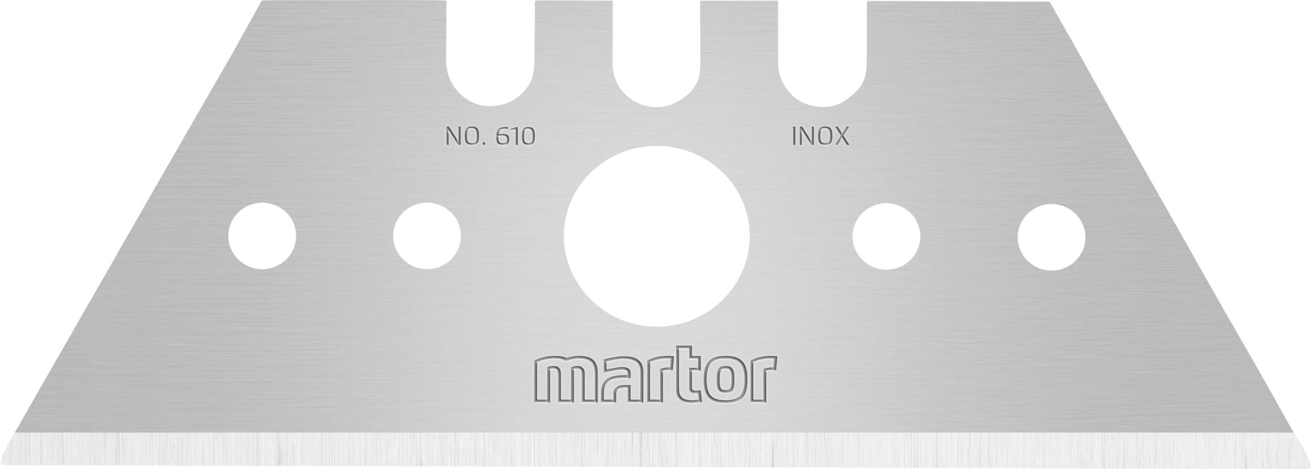 Ostrze wymienne Ostrze trapezowe 610 MARTOR 610.70 10 szt. - obrazek 1
