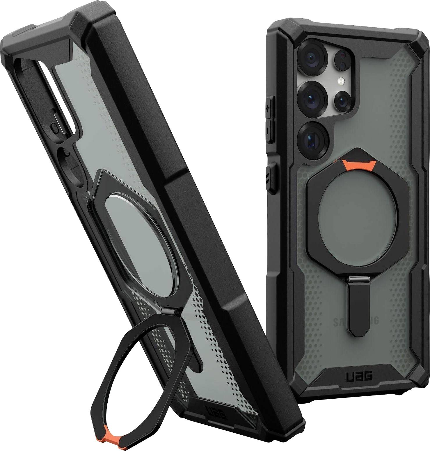 Urban Armor Gear Plasma XTE Obudowa outdoorowa Samsung Galaxy S25 Ultra czarny, pomarańczowy Ładowarka indukcyjna, Funkc - obrazek 1