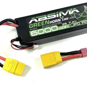 Pakiet akumulatorów (LiPo) 7.4 V 6000 mAh 50 C Absima Stick XT90 Pakiet akumulatorów (LiPo) 7.4 V 6000 mAh 50 C Absima Stick XT90