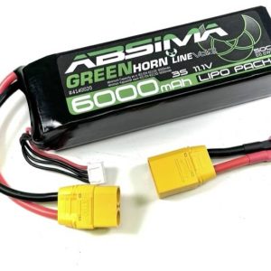 Pakiet akumulatorów (LiPo) 11.1 V 6000 mAh 50 C Absima Stick XT90 Pakiet akumulatorów (LiPo) 11.1 V 6000 mAh 50 C Absima Stick XT90