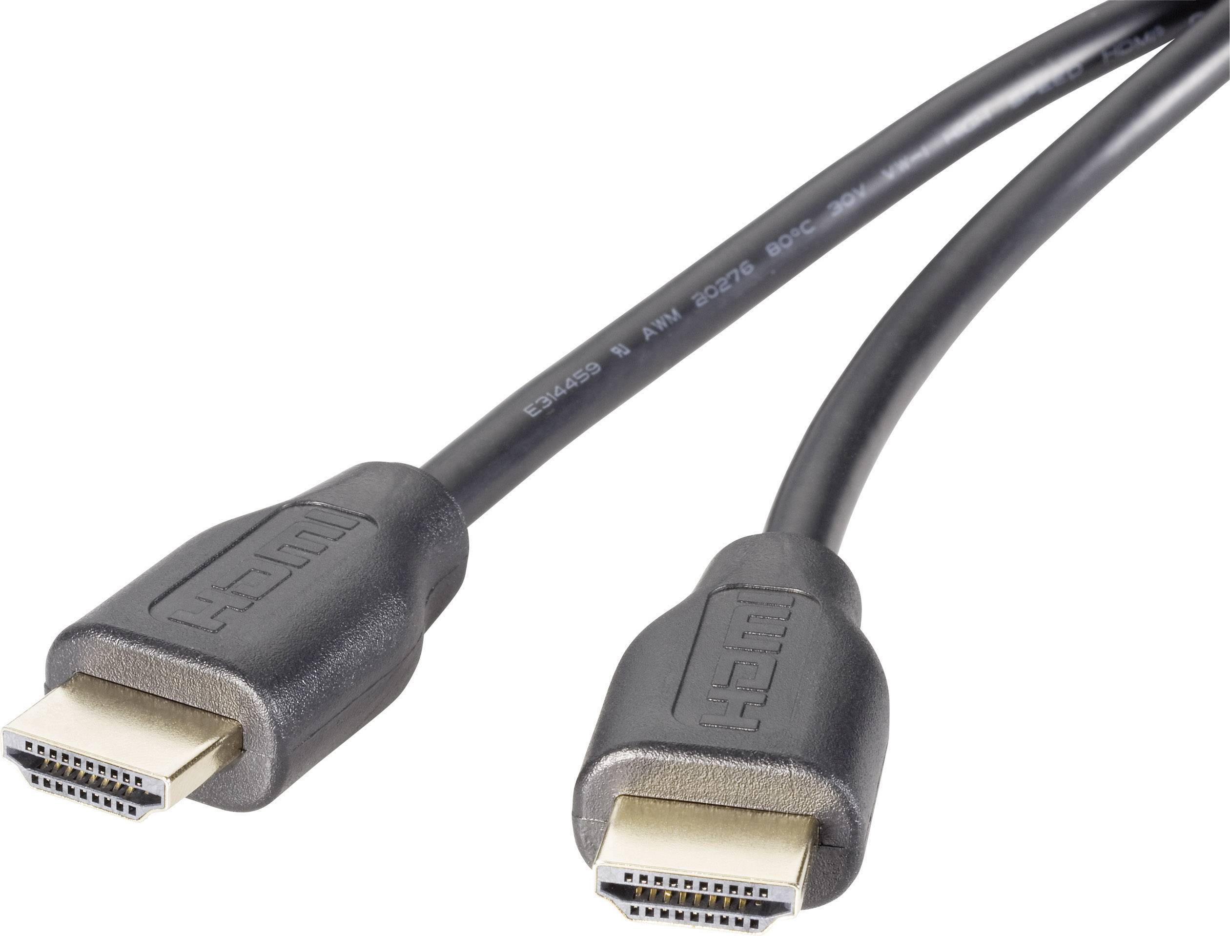 Kabel HDMI SpeaKa Professional SP-9024564, HDMI-A do HDMI-A, 0.50 m - obrazek 1