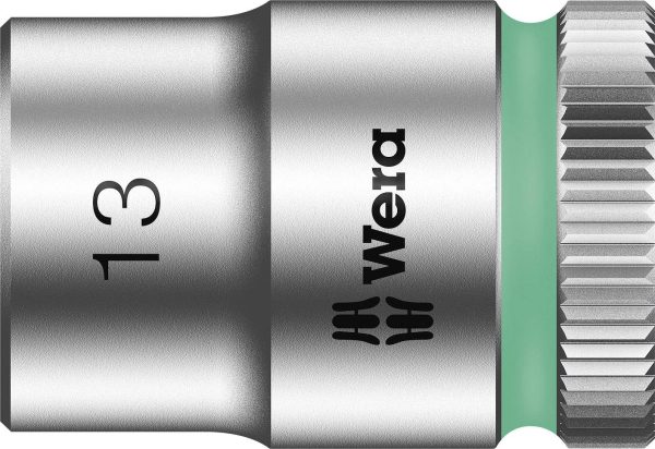 Wera 8790 HMB 05003558001 zewnętrzny sześciokąt Nasadka 13 mm 3/8″ SW 13 3/8″ (10 mm)
