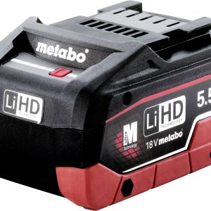 Metabo 625368000 LiHD Akkupack 18 V – 5,5 Ah „AIR COOLED” Akumulator do elektronarzędzi 5.5 Ah LiHD Metabo 625368000 LiHD Akkupack 18 V – 5,5 Ah „AIR COOLED” Akumulator do elektronarzędzi 5.5 Ah LiHD