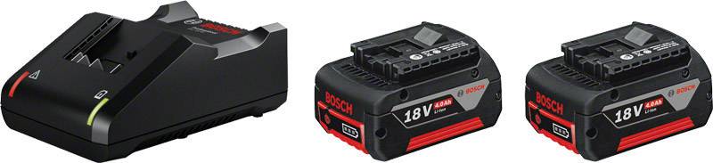 Bosch Professional 1600A019S0 2x GBA 18V 4.0AH + GAL 18V-40 Professional Ładowarka i akumulator do elektronarzędzi 18 V - obrazek 1