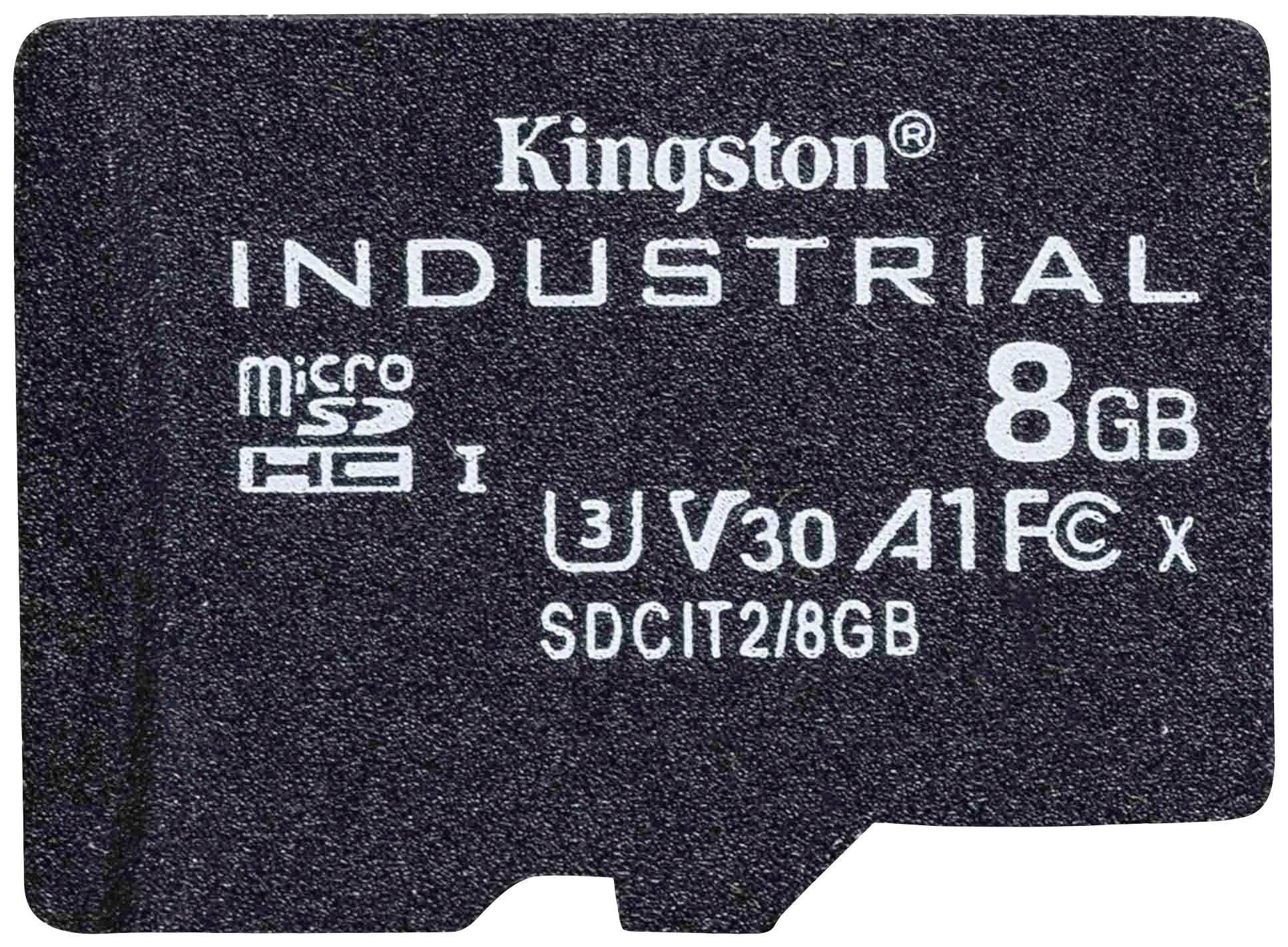 Kingston Industrial microSDHC 8 GB Class 10 UHS-I - obrazek 1