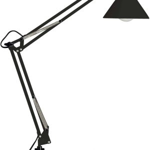 Lampa z zaciskiem Brilliant Hobby 10802/06 LED E-27 40 W czarny