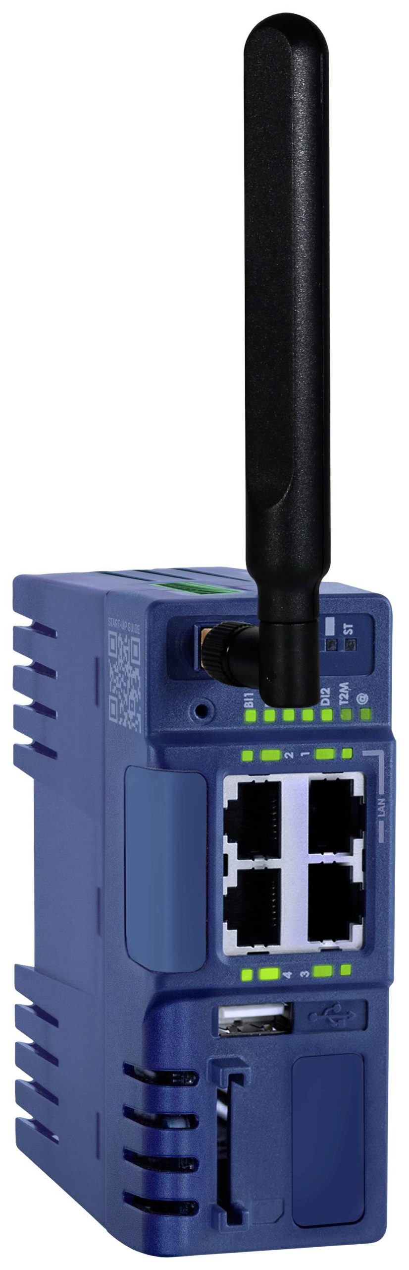 Router ze zdalnym dostępem EWON EC7133L_00MA 4G, Ethernet, USB 24 V/DC, 12 V/DC - obrazek 1