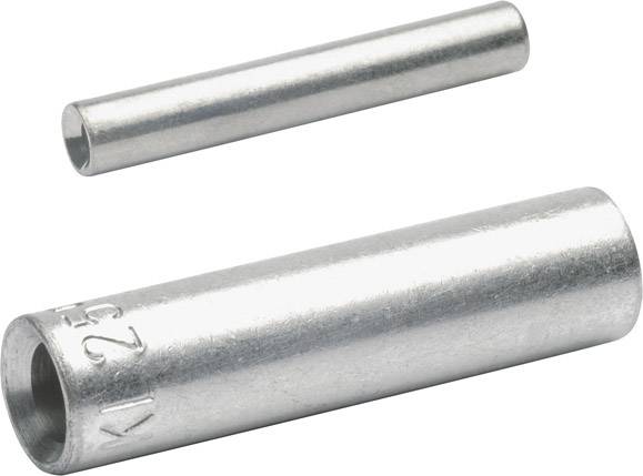 Klauke SV1525 Złącze doczołowe 1.50 mm² 2.50 mm² bez izolacji srebrny 1 szt. sztuka - obrazek 1
