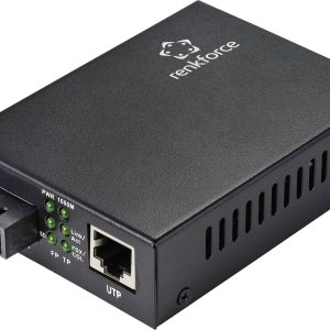 Konwerter multimediów, sieciowy Renkforce RF-4581874 CAT 6, SC Duplex 1000 MBit/s Konwerter multimediów, sieciowy Renkforce RF-4581874 CAT 6, SC Duplex 1000 MBit/s