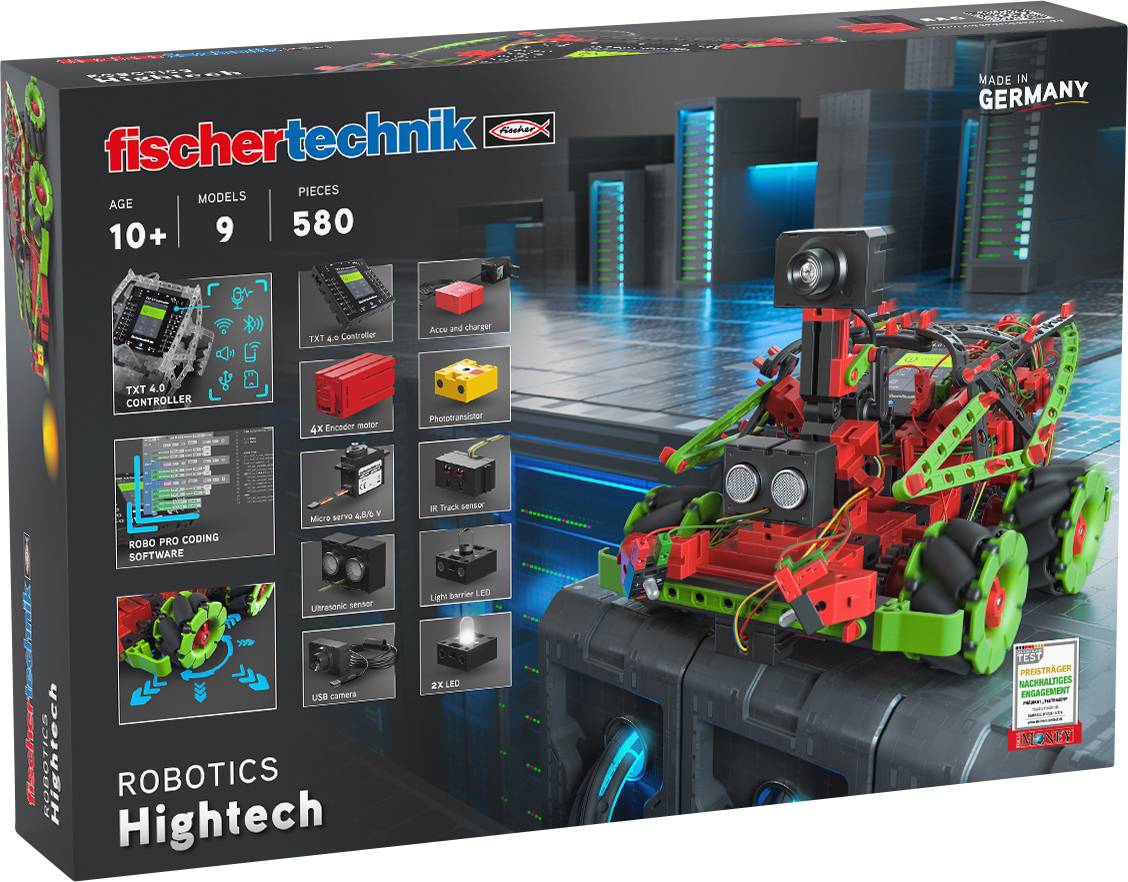 Zestaw do robotyki fischertechnik Robotics Hightech - obrazek 1