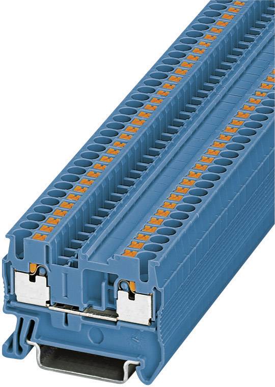Listwa przelotowa wciskowa Phoenix Contact PIT 2,5 BU, 0,14 - 4 mm2, 24 A, niebieska - obrazek 1