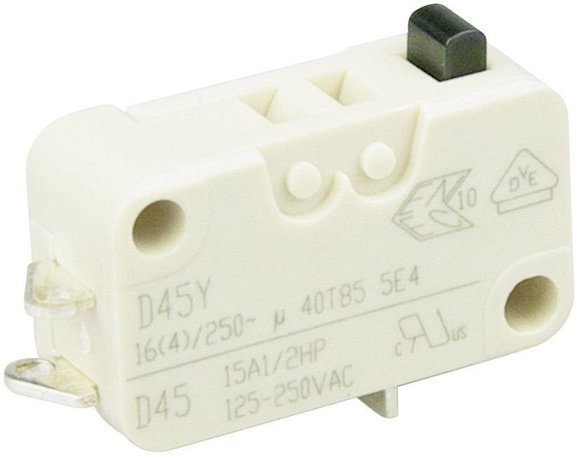 Mikroprzełącznik D453-B8AA 250 V/AC 16 A 1 x wł/(wł) ZF chwilowy 1 szt. - obrazek 1