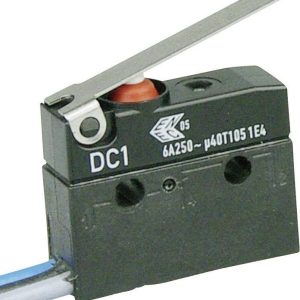 Mikroprzełącznik DC1C-C3LC 250 V/AC 6 A 1 x wł/(wł) ZF IP67 chwilowy 1 szt. Mikroprzełącznik DC1C-C3LC 250 V/AC 6 A 1 x wł/(wł) ZF IP67 chwilowy 1 szt.