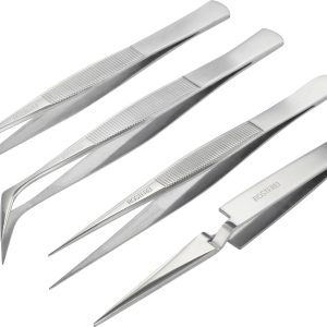 Zestaw pęset Basetech BT-2108046 114.5 mm Zestaw pęset Basetech BT-2108046 114.5 mm