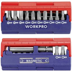 Zestaw bitów WorkPro WP221062 produkt uniwersalny PH0, PH1, PH2 Zestaw bitów WorkPro WP221062 produkt uniwersalny PH0, PH1, PH2