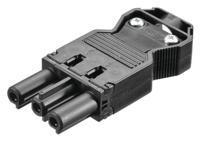 Gniazdo Bachmann 375.505 czarny - obrazek 1