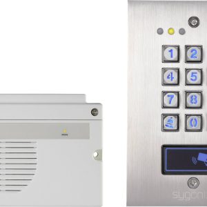 Zamek kodowy podtynkowy Sygonix 1582021, IP66, z podświetlaną klawiaturą, z osobną jednostką ewaluacji Zamek kodowy podtynkowy Sygonix 1582021, IP66, z podświetlaną klawiaturą, z osobną jednostką ewaluacji