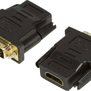 adapter HDMI, DVI LogiLink AH0001 LogiLink – Videoadapter – HDMI weiblich zu DVI-D, [1x złącze żeńskie HDMI – 1x złącze adapter HDMI, DVI LogiLink AH0001 LogiLink – Videoadapter – HDMI weiblich zu DVI-D, [1x złącze żeńskie HDMI – 1x złącze