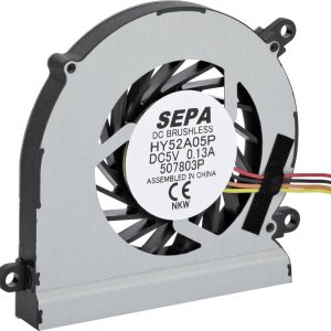 Wentylator osiowy SEPA HY52A05PSE25AP00, 5 V/DC, 4.5 m³/h, (D x S x W) 52 x 52 x 8 mm Wentylator osiowy SEPA HY52A05PSE25AP00, 5 V/DC, 4.5 m³/h, (D x S x W) 52 x 52 x 8 mm