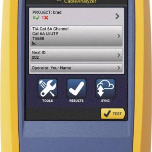 Tester kabli 4956177 Fluke Networks DSX-602 INT sieć, telekomunikacja Tester kabli 4956177 Fluke Networks DSX-602 INT sieć, telekomunikacja