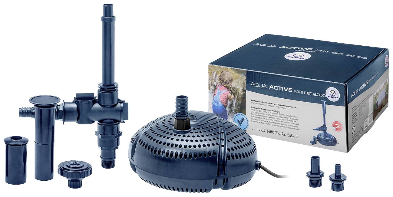 FIAP 2716 Aqua Active Mini Set 2000 Pompa fontanny, Pompa do fontanny 2000 l/h - obrazek 1