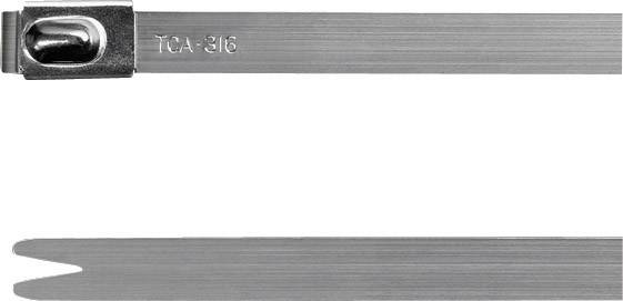 Opaska kablowa HellermannTyton MBT20H-316-SS-NA-L1 111-94209, 521 mm, stal nierdzewna, 1 szt. - obrazek 1