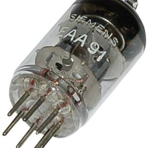 Lampa elektronowa EAA/EB EAA/EB 91 = 6 AL 5 Siemens EAA/EB 91 = 6 AL 5 Ilość styków 7 Trzonek miniaturowy Opis: Podwójna