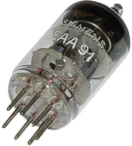Lampa elektronowa EAA/EB EAA/EB 91 = 6 AL 5 Siemens EAA/EB 91 = 6 AL 5 Ilość styków 7 Trzonek miniaturowy Opis: Podwójna