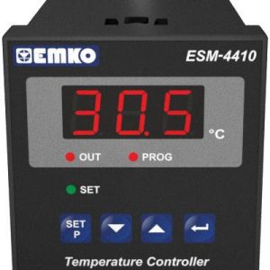 Termostat Emko ESM-4410.5.03.0.1/00.00/2.0.0.0 Pt100 -50 do 400 °C Przekaźnik 7 A (D x S x W) 95 x 48 x 48 mm Termostat Emko ESM-4410.5.03.0.1/00.00/2.0.0.0 Pt100 -50 do 400 °C Przekaźnik 7 A (D x S x W) 95 x 48 x 48 mm