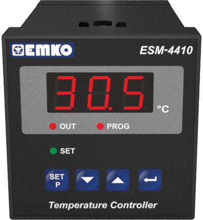 Termostat Emko ESM-4410.5.03.0.1/00.00/2.0.0.0 Pt100 -50 do 400 °C Przekaźnik 7 A (D x S x W) 95 x 48 x 48 mm
