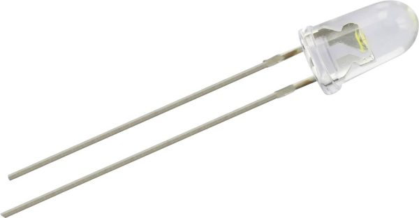 Dioda LED THT Thomsen LED-5-10000W LED-5-10000W, 5 mm, 10000 mcd, 1 szt.