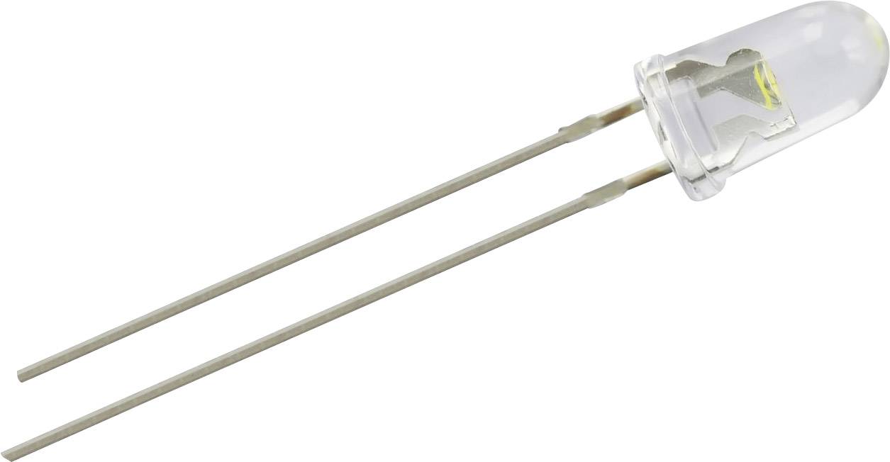 Dioda LED THT Thomsen LED-5-10000W LED-5-10000W, 5 mm, 10000 mcd, 1 szt. - obrazek 1
