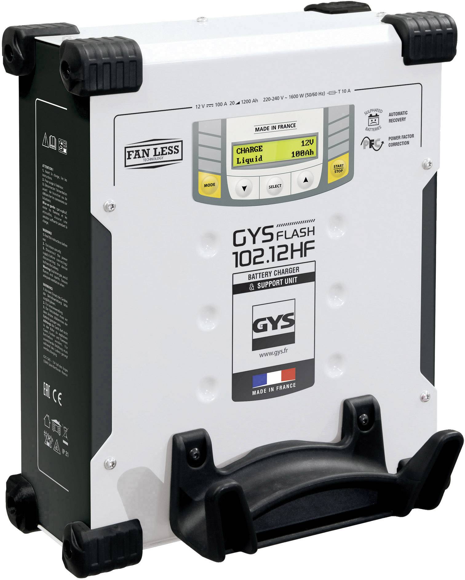GYS GYSFLASH 102.12 HF Vertikal 029606 Prostownik automatyczny 12 V 100 A - obrazek 1