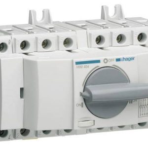 Hager HIM404 KVM-Umschalter Przełącznik zasilania 4 styki 40 A 415 V Hager HIM404 KVM-Umschalter Przełącznik zasilania 4 styki 40 A 415 V