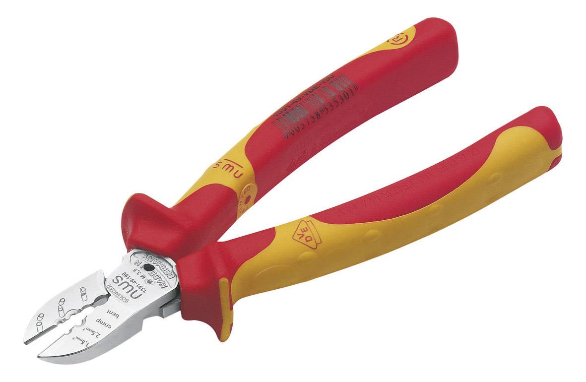Szczypce boczne NWS 1351-49-VDE-190, 190 mm, 59 HRC, VDE - obrazek 1