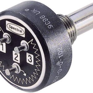 Potencjometr z tworzywa przewodzącego Vishay 357 2K,1 W, 360°, Lin, 2 kOhm Potencjometr z tworzywa przewodzącego Vishay 357 2K,1 W, 360°, Lin, 2 kOhm