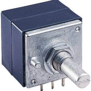 Potencjometr stereo ALPS RK27112 10KBX2CC