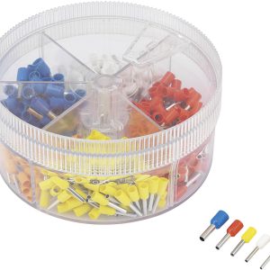 TRU COMPONENTS 739735 Zestaw końcówek rurkowych E400GS, z częściową izolacją , 0.5 mm², 400 szt. TRU COMPONENTS 739735 Zestaw końcówek rurkowych E400GS, z częściową izolacją , 0.5 mm², 400 szt.