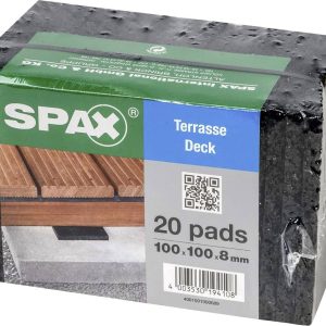 SPAX Podkładka dystansowa 100 mm 4001001000089 20 szt. (D x S x W) 100 x 100 x 8 mm SPAX Podkładka dystansowa 100 mm 4001001000089 20 szt. (D x S x W) 100 x 100 x 8 mm
